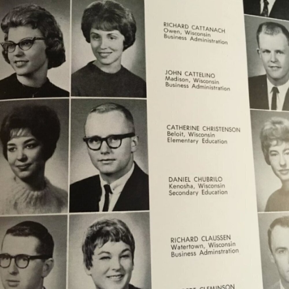 Whitewater Wisconsin Minneiska 1964 Vintage Yearbook - Picture 4 of 7